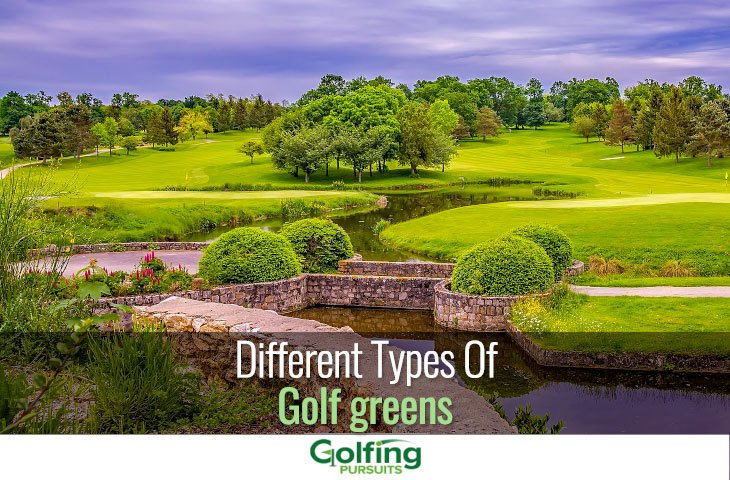 Different types of golf greens